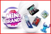 Capsula zuru  Mini Brands Con 5 Sorpresas Coleccionables Disney