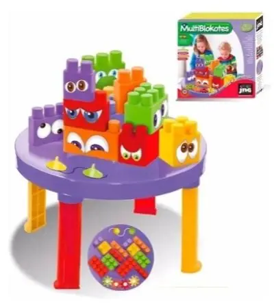 Mesa Didáctica Multiblokotes Estimulacion Temprana JNG
