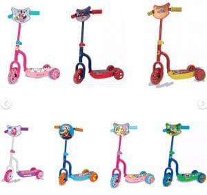 Monopatín Scooter 3 Ruedas Pvc Licencia Oficial