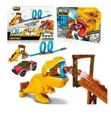 Pista De Autos Metal Machine T-Rex Attack Zuru 6702 (5770)