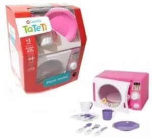 Microondas Con Sonido Y Accesorios Calesita