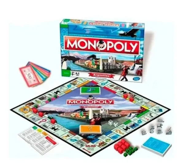 Monopoly Edición Argentina Hasbro. 830