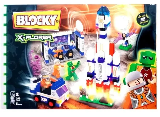 Blocky X-plorer Lanzamiento Desde Marte 01-0689