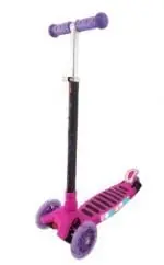 Monopatín Scooter Kossok Con Luces Sm2100 Rosa