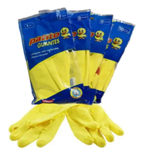 GUANTES DE GOMA