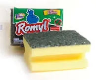 ESPONJA DE COCINA CON SALVA UÑAS