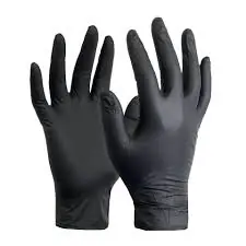 GUANTES DE NITRILO NEGROS