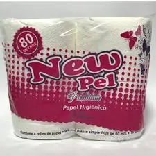Papel Higiénico New Pel x 30 rollos x 80 mts