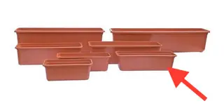 Maceta Jardinera 25 cm
