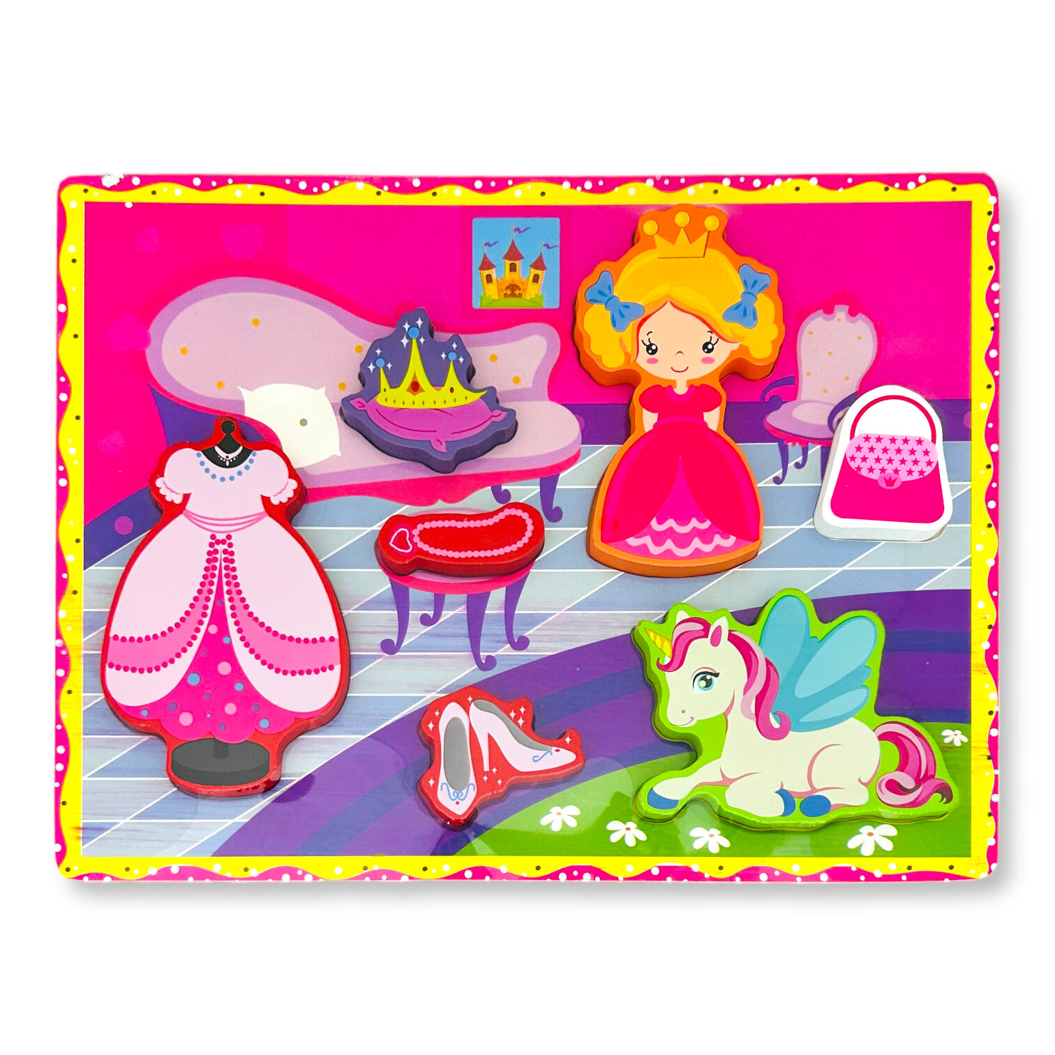 Juego didáctico de encastre - Princesa