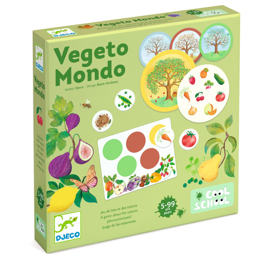 Juego Bingo Vegeto Mondo - Djeco