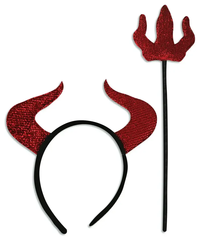 Vincha diablo con tridente