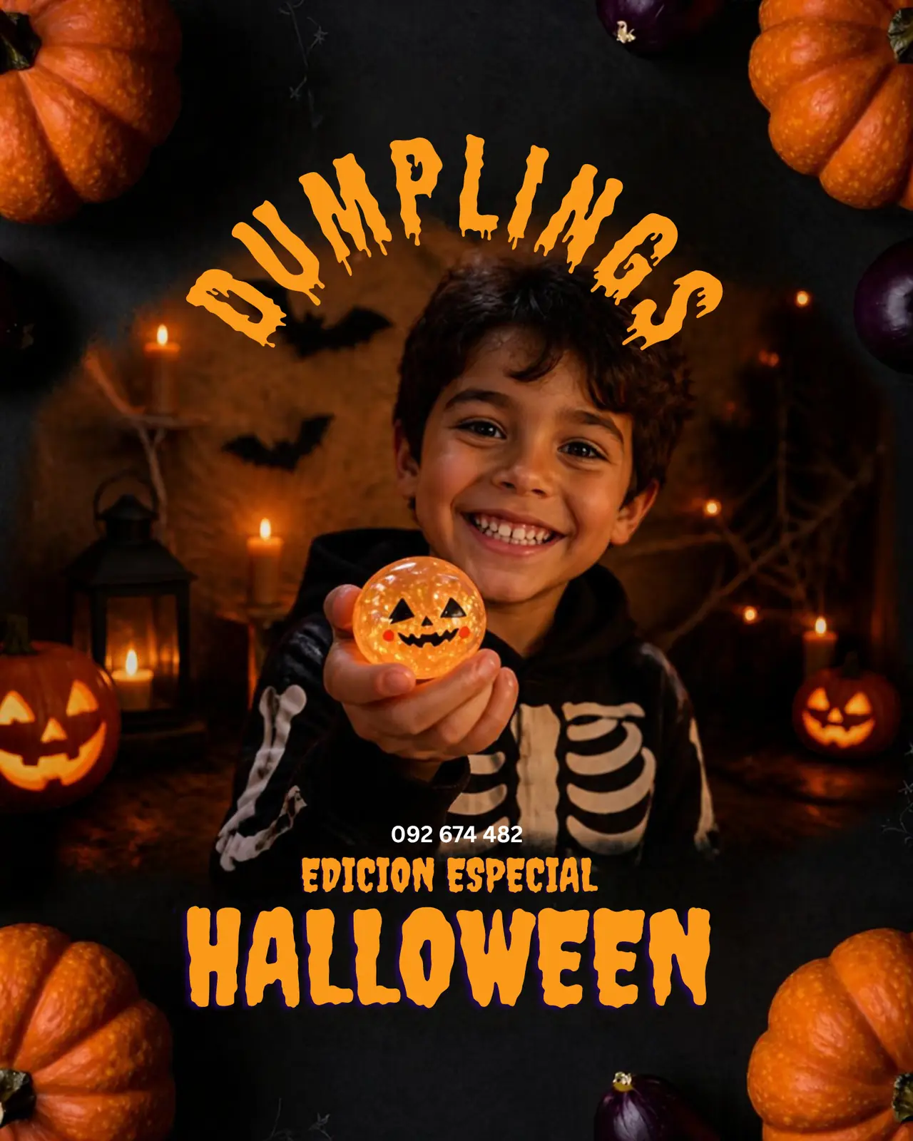Dumpling Squishy Halloween